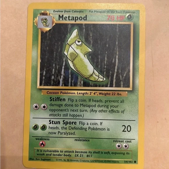 Pokemon | Toys | Pokmon Metapod | Poshmark Pokemon | Toys | Pokmon Metapod | Poshmark